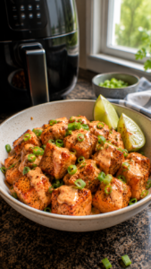 Bang Bang Salmon Bites in the Air Fryer
